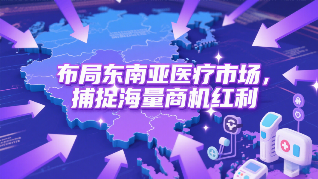 透析东南亚医疗赛道|90%进口依赖下的中企破局指南