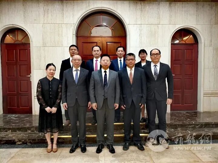 福建中医药大学代表团拜会中国驻菲律宾特命全权大使井泉