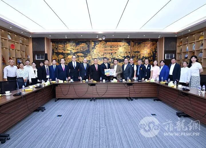 福建中医药大学代表团拜会中国驻菲律宾特命全权大使井泉